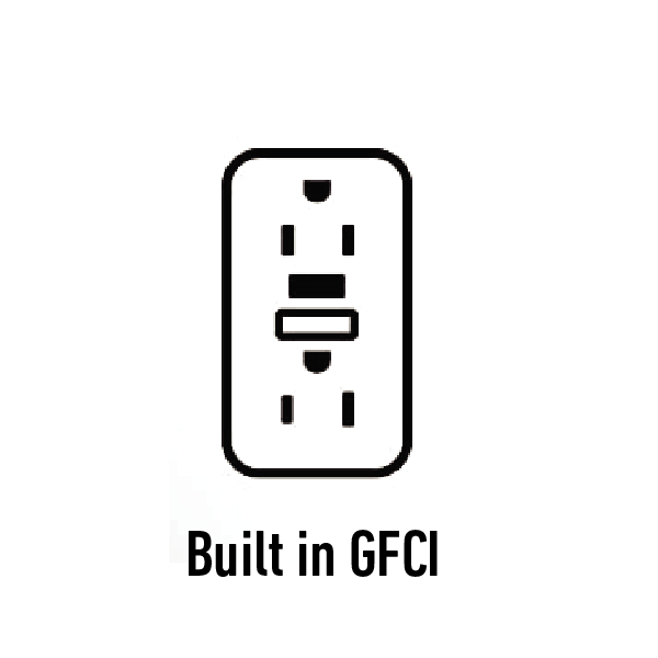 Built in GFCI