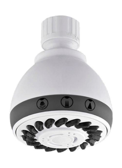 Fixed Showerhead Efficient, water conservation Greenlite Lighting