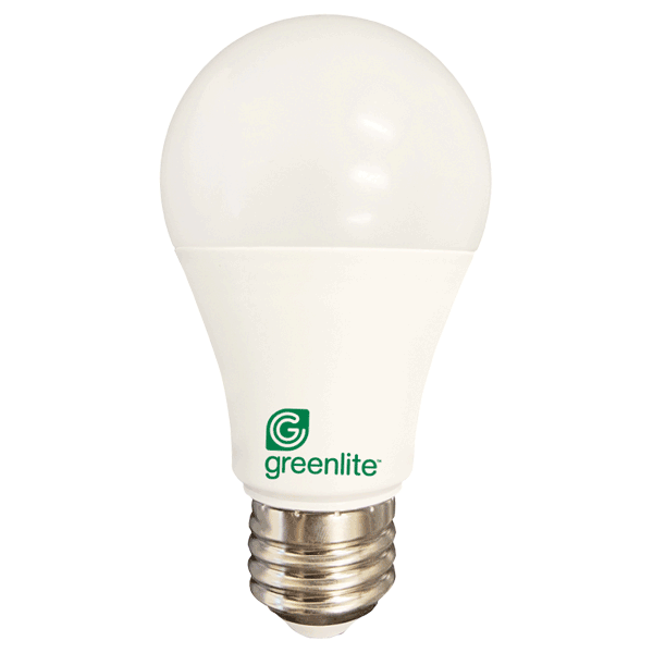 6W A19 HIGH EFFICIENCY 60W Equivalent Greenlite Lighting Corporation USA 6w-a19-high-efficiency-60w-equivalent-greenlite-lighting-corporation-usa