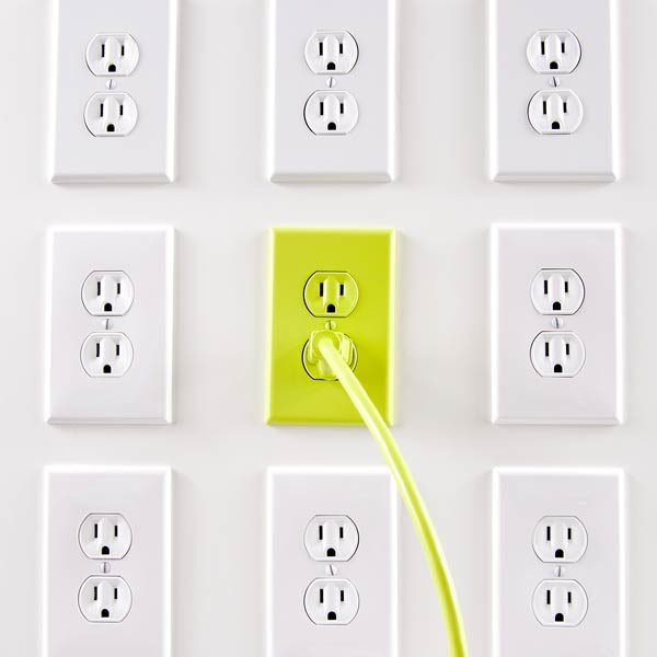 Air Sealing Socket Safety Cap Weatherization Product Greenlite